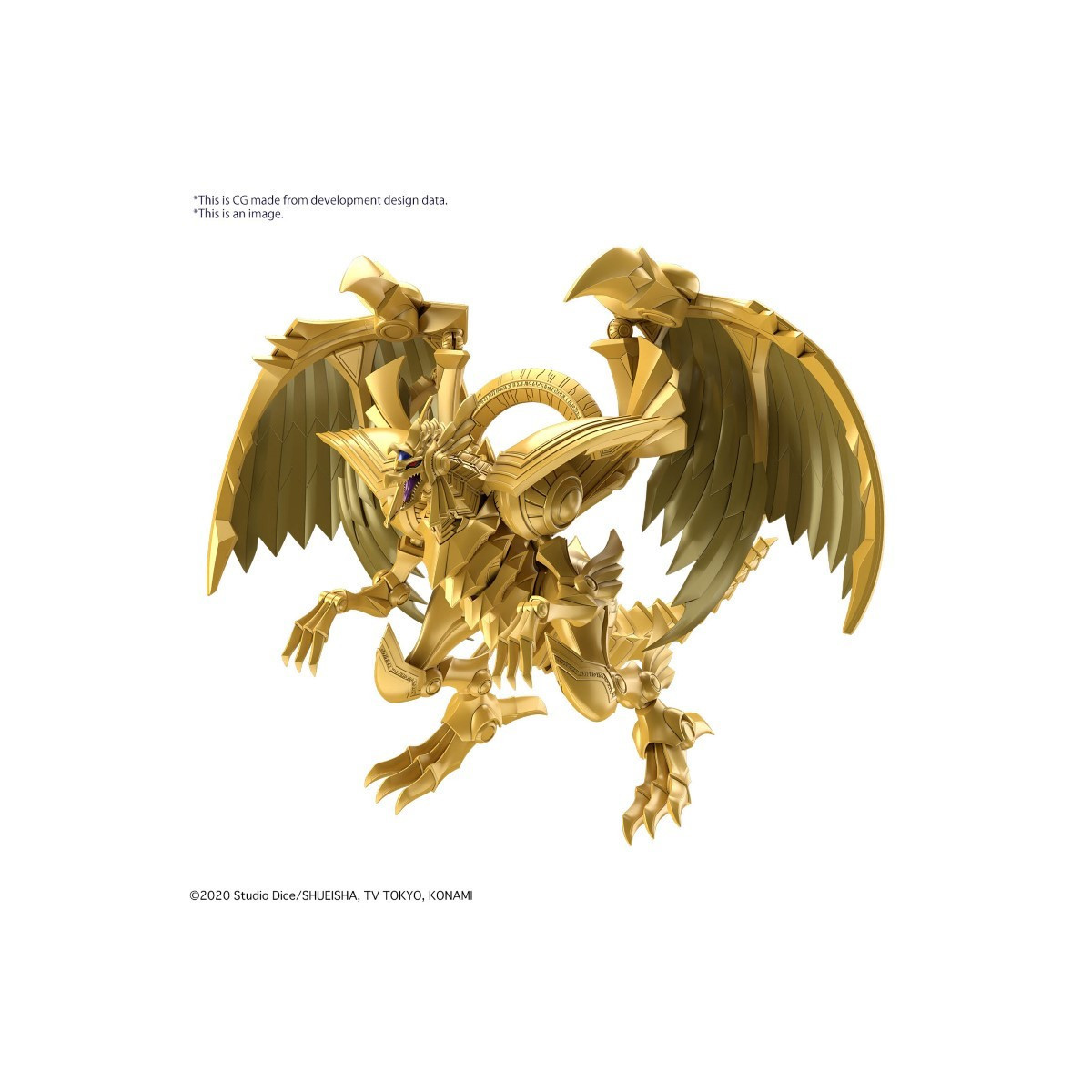 Bandai Yu-Gi-Oh figure Rise Standard Amplified - Egyptian God Winged Dragon Of Ra