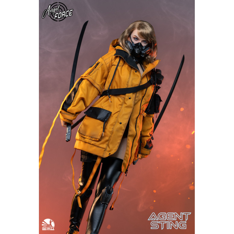 Infinity Studio - Angel Force - Full Silicone Action Figure Agent Sting 1/3