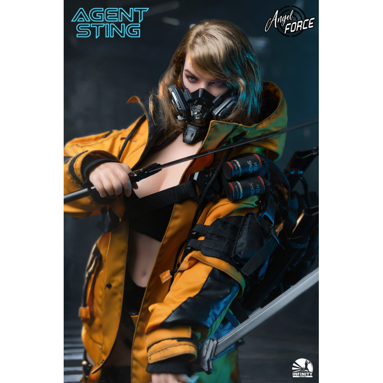 Infinity Studio - Angel Force - Full Silicone Action Figure Agent Sting 1/3