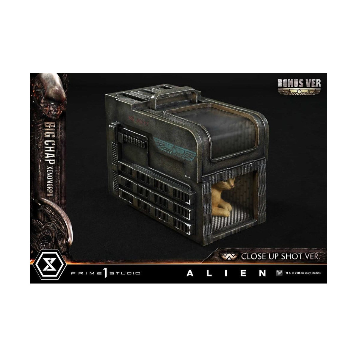 Prime 1 Studio - Big Chap Xenomorph Close Up Shot Ver. DX Bonus Version - Alien (1979) Museum Masterline XL 1/3