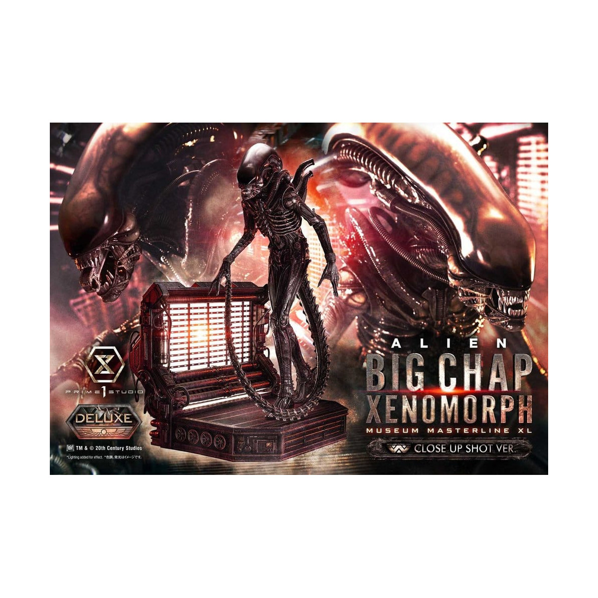 Prime 1 Studio - Big Chap Xenomorph Close Up Shot Ver. DX Bonus Version - Alien (1979) Museum Masterline XL 1/3