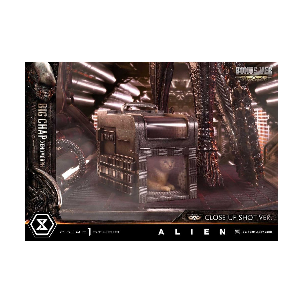 Prime 1 Studio - Big Chap Xenomorph Close Up Shot Ver. DX Bonus Version - Alien (1979) Museum Masterline XL 1/3