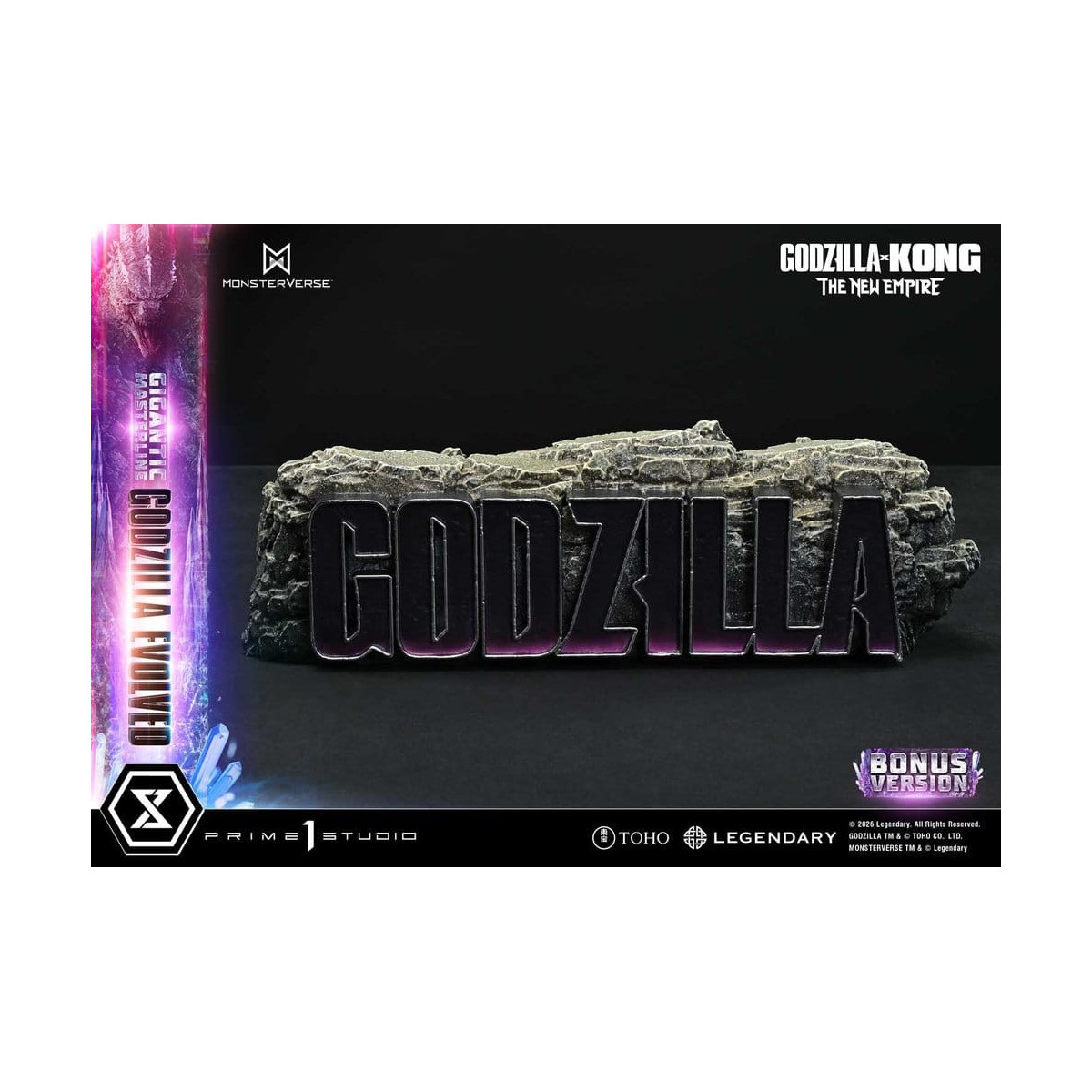 Prime 1 Studio - Godzilla Evolved Bonus Ver. - Godzilla x Kong: The New Empire Gigantic Masterline Series