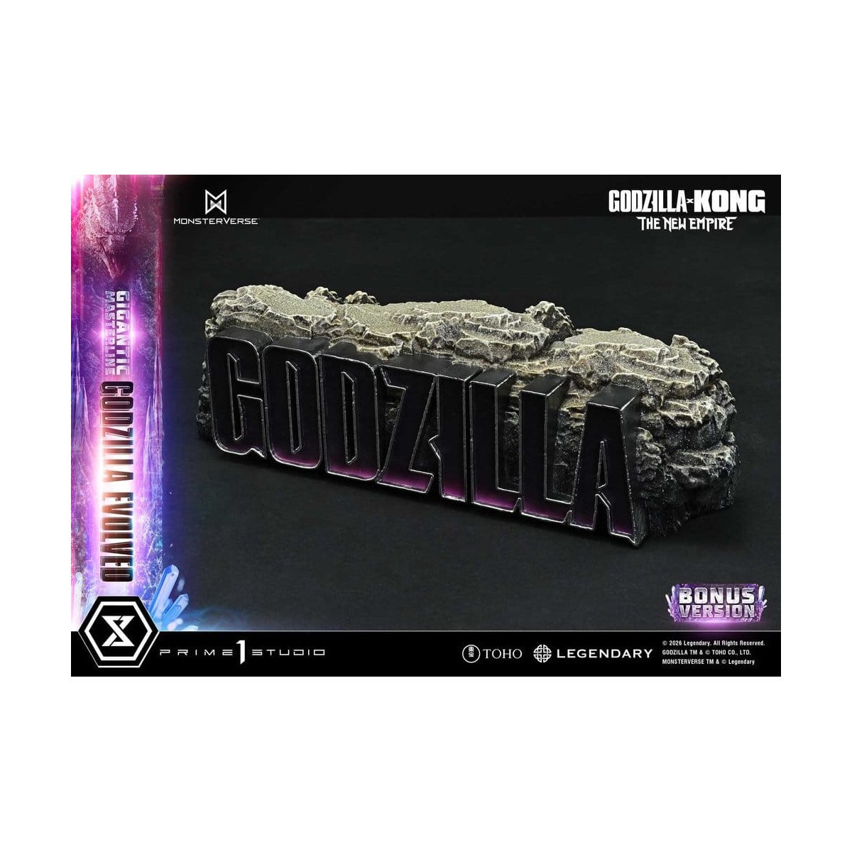 Prime 1 Studio - Godzilla Evolved Bonus Ver. - Godzilla x Kong: The New Empire Gigantic Masterline Series