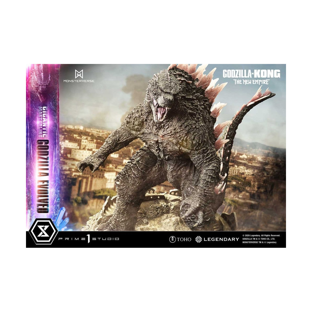Prime 1 Studio - Godzilla Evolved Bonus Ver. - Godzilla x Kong: The New Empire Gigantic Masterline Series