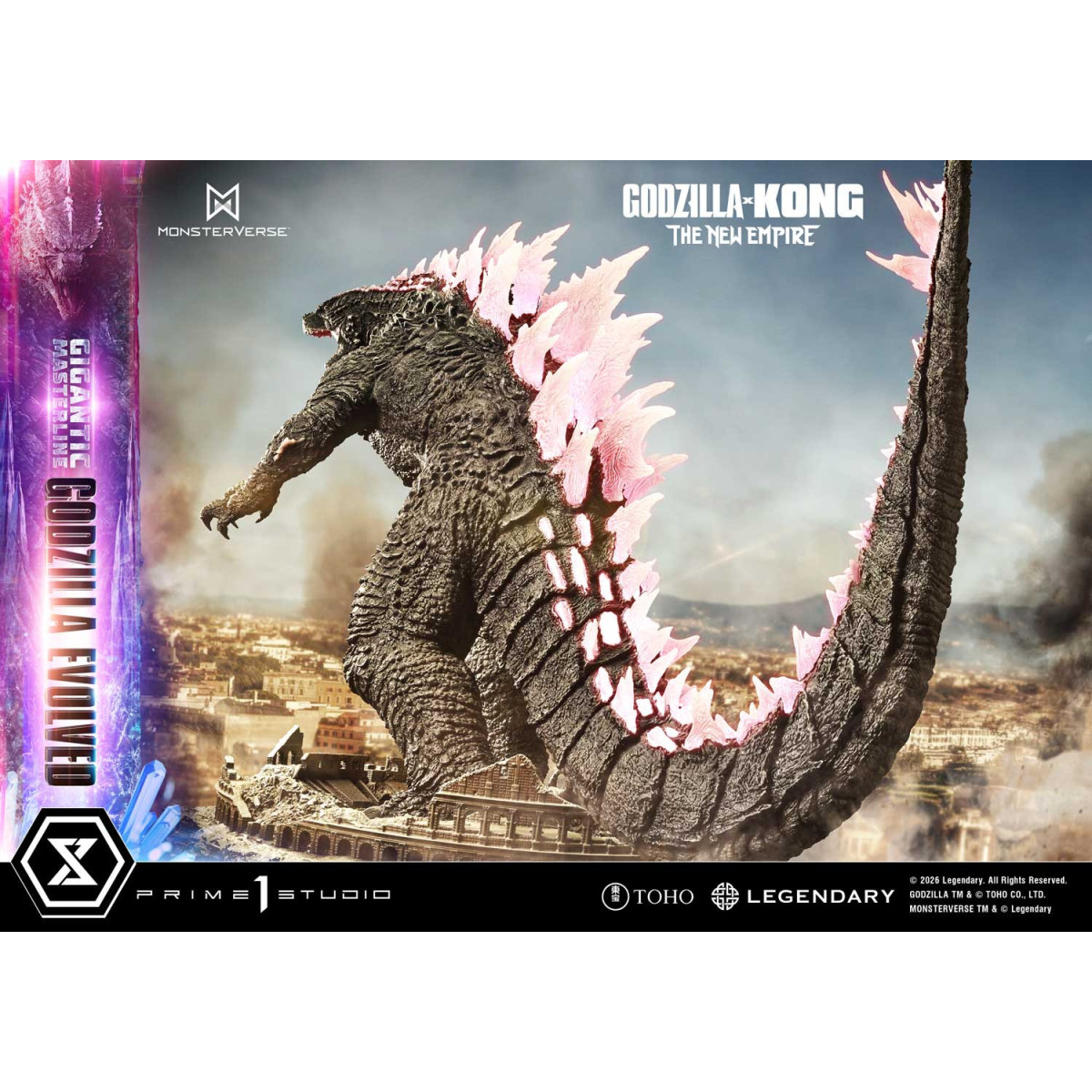 Prime 1 Studio - Godzilla Evolved Bonus Ver. - Godzilla x Kong: The New Empire Gigantic Masterline Series