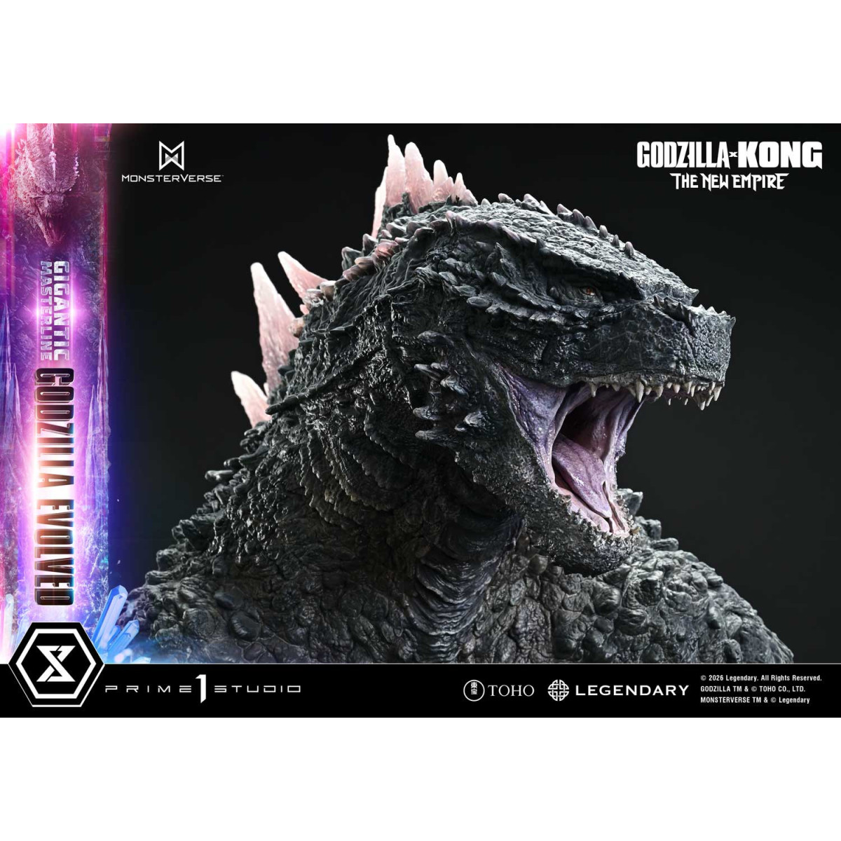 Prime 1 Studio - Godzilla Evolved Bonus Ver. - Godzilla x Kong: The New Empire Gigantic Masterline Series