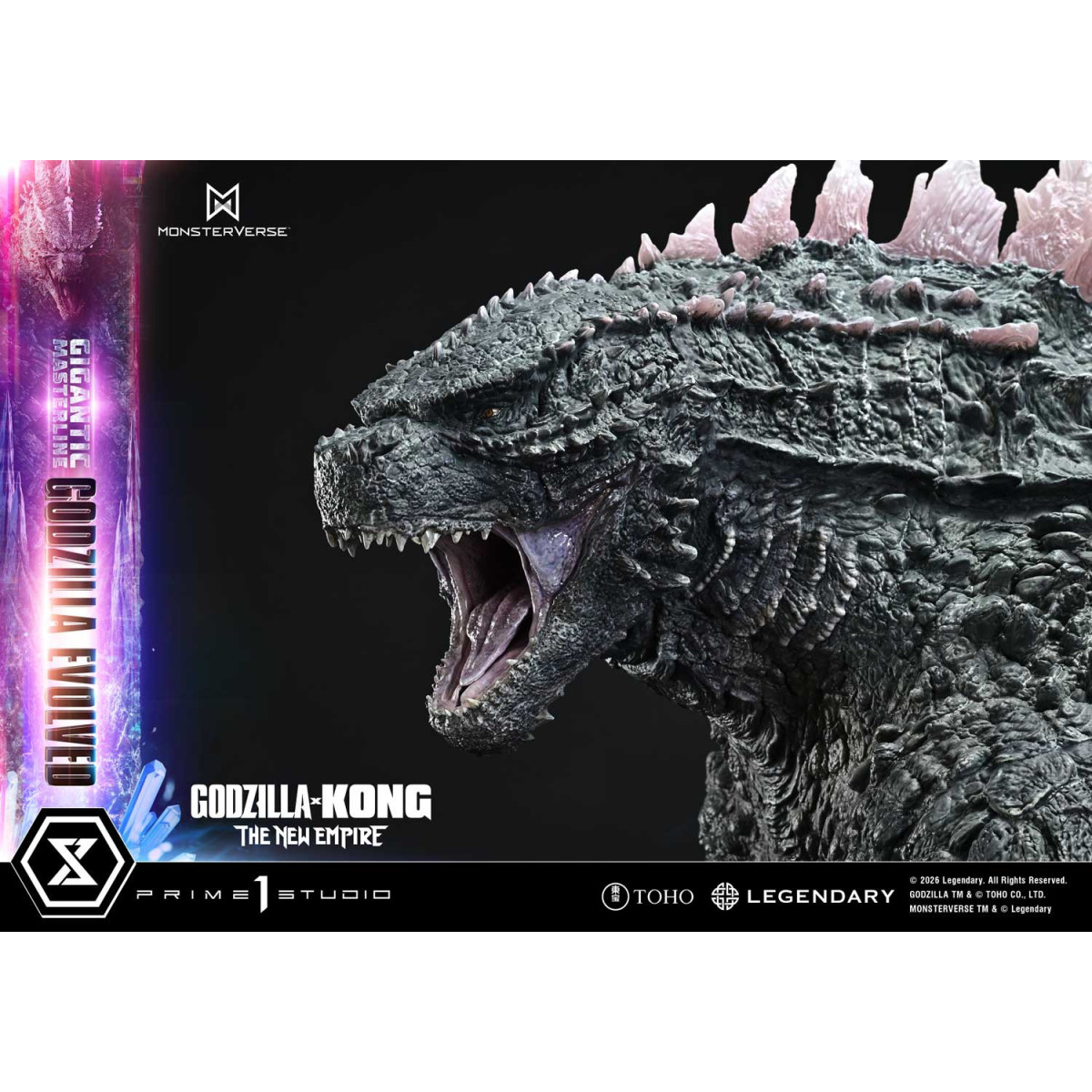 Prime 1 Studio - Godzilla Evolved Bonus Ver. - Godzilla x Kong: The New Empire Gigantic Masterline Series
