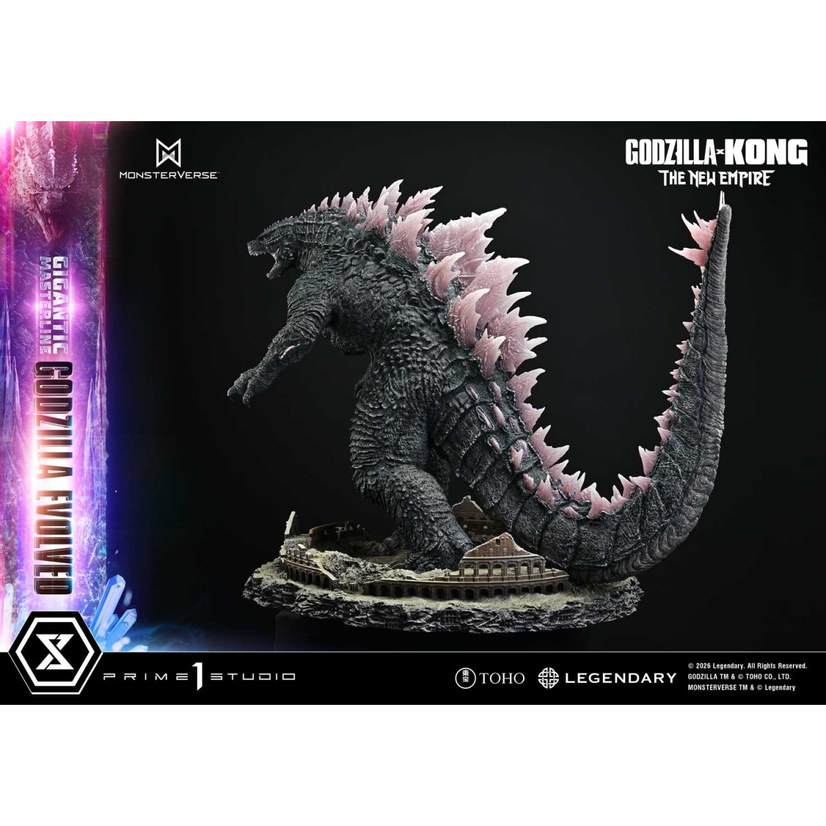 Prime 1 Studio - Godzilla Evolved Bonus Ver. - Godzilla x Kong: The New Empire Gigantic Masterline Series