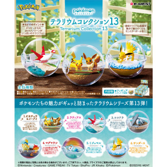 Re-Ment - Pokémon - TERRARIUM COLLECTION VOL 13 set of 6 figures in blind box.