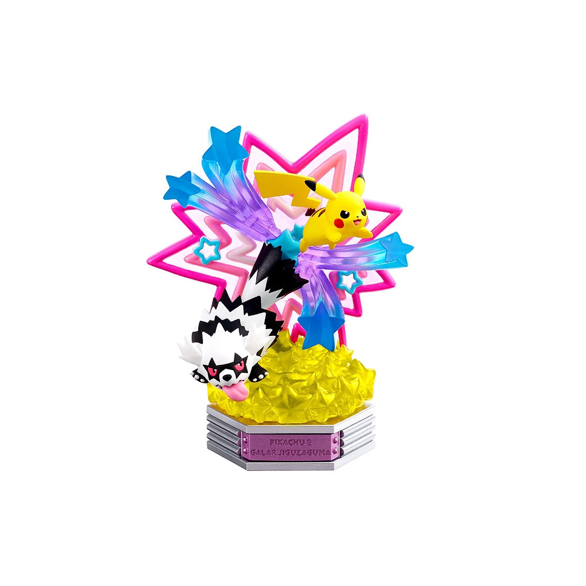 Re-Ment - Pokémon - NEON PARTY set of 6 figures in blind box.