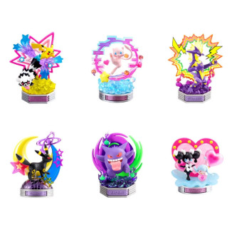 Re-Ment - Pokémon - NEON PARTY set of 6 figures in blind box.