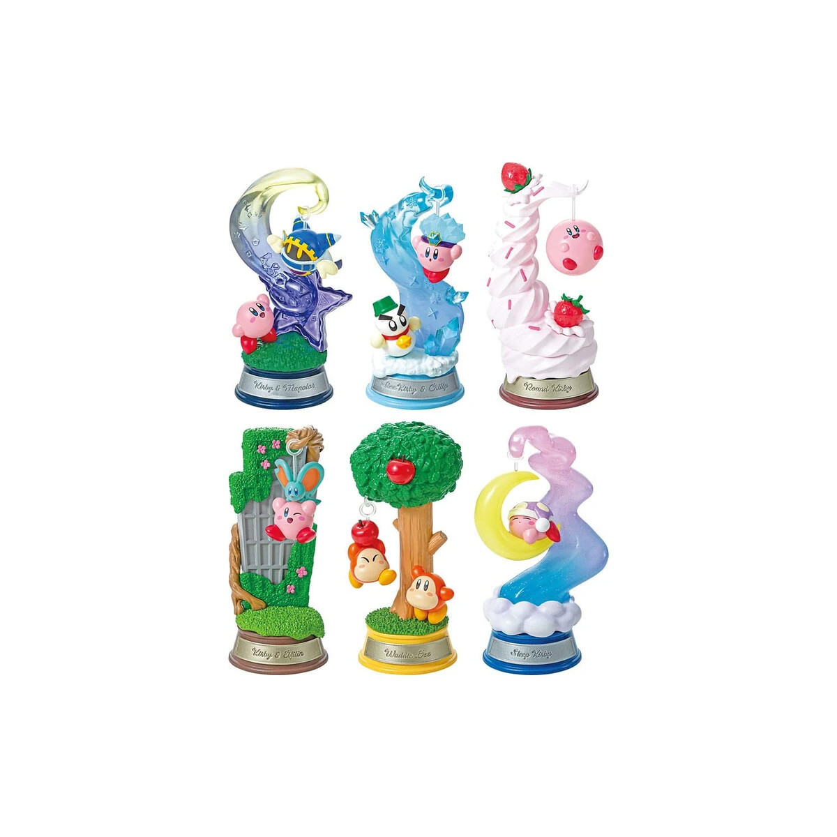 Re-Ment - Kirby in Dreamland - Kirby SWING set of 6 figures in blind box.