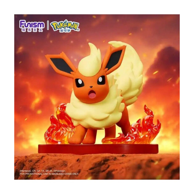 Funism - Pokemon Prime Figure - PYROLI - Flareon - Booster