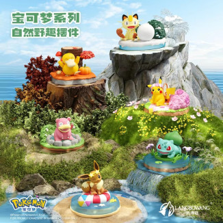 Langbowang - Pokémon - NATURAL WILDLIFE set of 6 figurines in blind box - Eevolution Collection