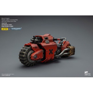 JoyToy Space Marines - Blood Angels Raider-pattern Combat Bike with twin-linked bolt rifles 1/18 - Warhammer 40K