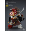 JoyToy Space Marines - White Scars - Hibou Khan,Seeker of Atonement,with power sword "The Breath of the Storm" 1/18