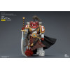 JoyToy Space Marines - White Scars - Hibou Khan,Seeker of Atonement,with power sword "The Breath of the Storm" 1/18
