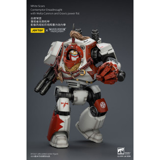 Joytoy - Warhammer - White Scars - Contemptor Dreadnought with Melta Cannon and Gravis power fist - The Horus Heresy