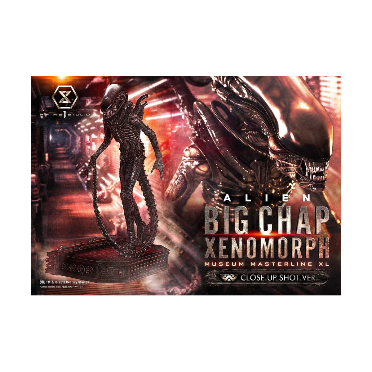 Prime 1 Studio - Big Chap Xenomorph Close Up Shot Ver.  - Alien (1979) Museum Masterline XL 1/3