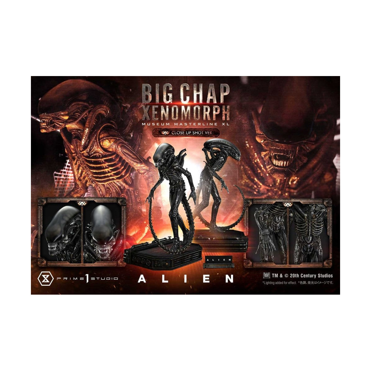 Prime 1 Studio - Big Chap Xenomorph Close Up Shot Ver.  - Alien (1979) Museum Masterline XL 1/3