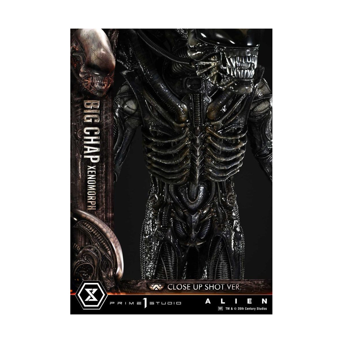 Prime 1 Studio - Big Chap Xenomorph Close Up Shot Ver.  - Alien (1979) Museum Masterline XL 1/3