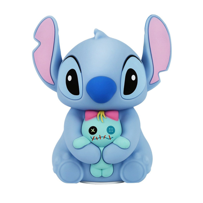 Grand Jester Studios Lilo & Stitch - Stitch and Souillon light-up figure.