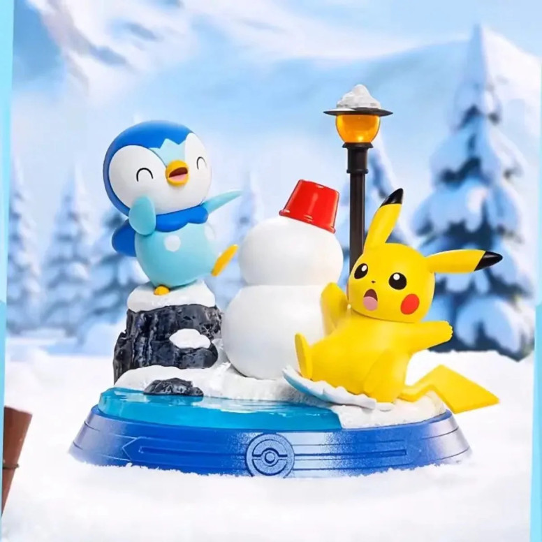 Funism - Pokémon - PIKACHU & FRIENDS set of 8 figurines in Blind Box