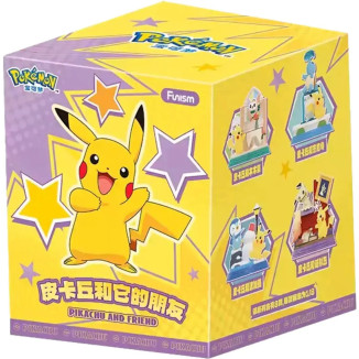 Funism - Pokémon - PIKACHU & FRIENDS set of 8 figurines in Blind Box