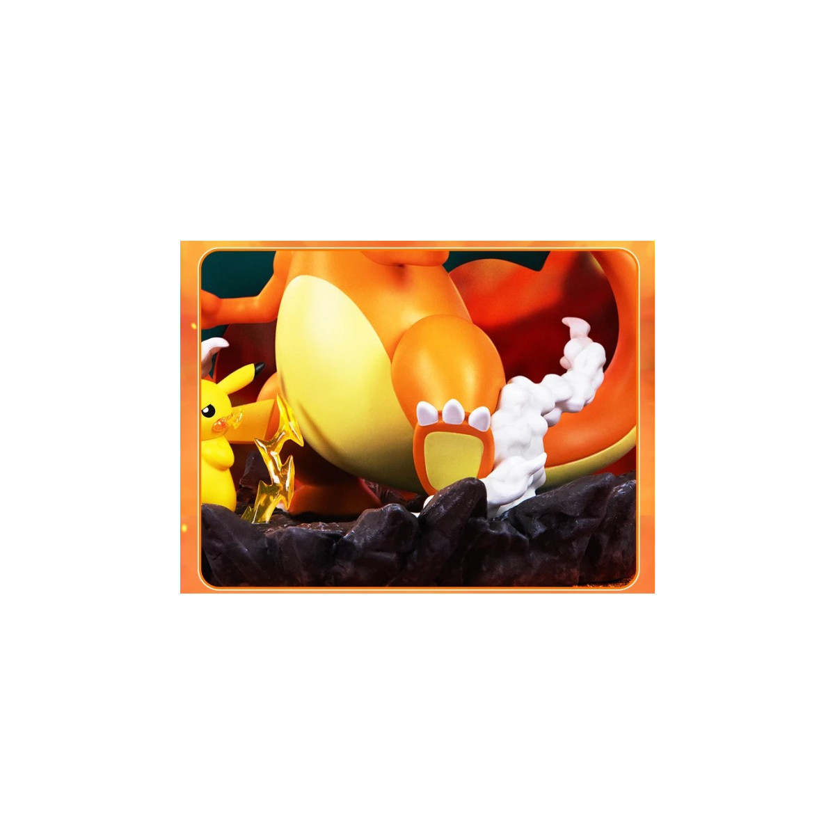 Funism - Pokemon Prime Figure - PIKACHU & DRACAUFEU