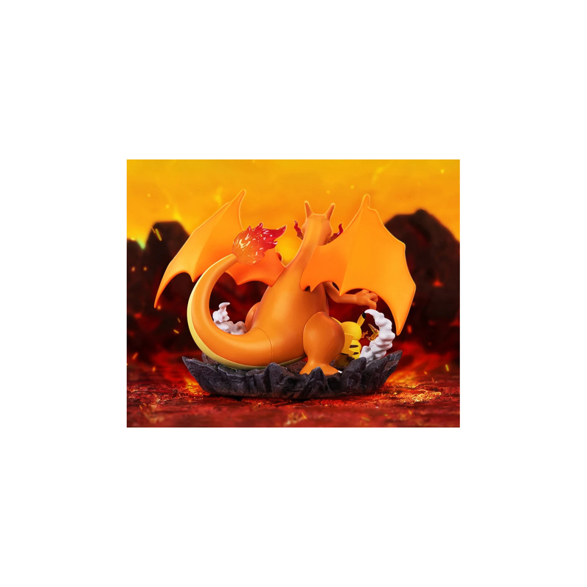 Funism - Pokemon Prime Figure - PIKACHU & DRACAUFEU