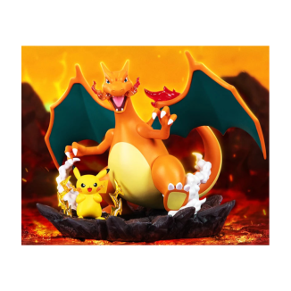 Funism - Pokemon Prime Figure - PIKACHU & DRACAUFEU