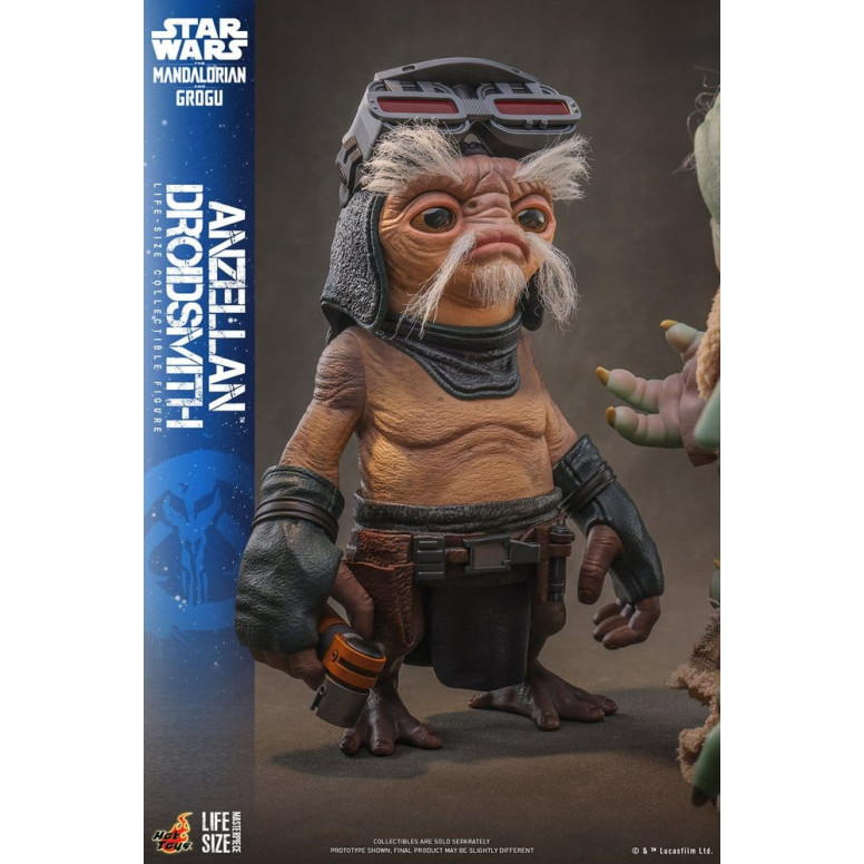 Hot toys Star Wars - Anzellan Droidsmith Life-Size Masterpiece Series - Star Wars: The Mandalorian & Grogu