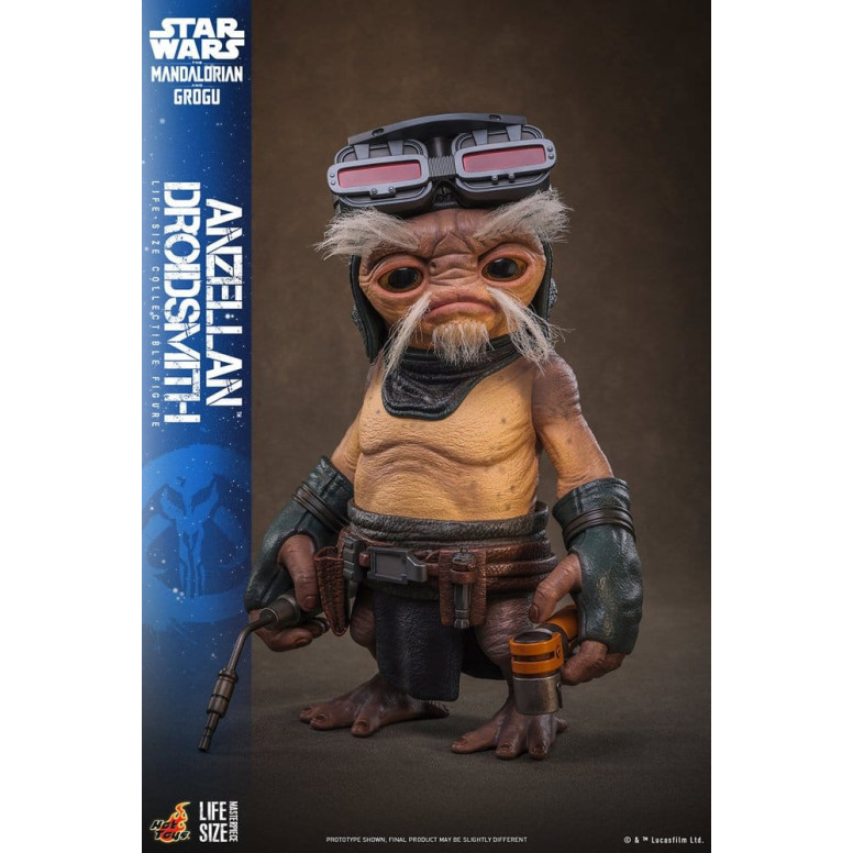 Hot toys Star Wars - Anzellan Droidsmith Life-Size Masterpiece Series - Star Wars: The Mandalorian & Grogu