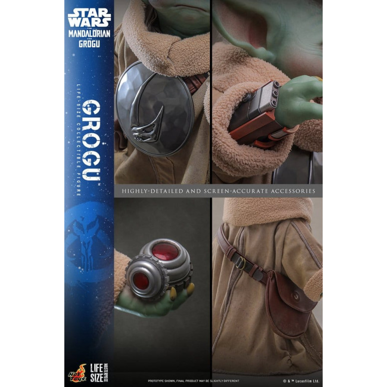 Hot toys Star Wars - Grogu 1/1 - Star Wars: The Mandalorian & Grogu
