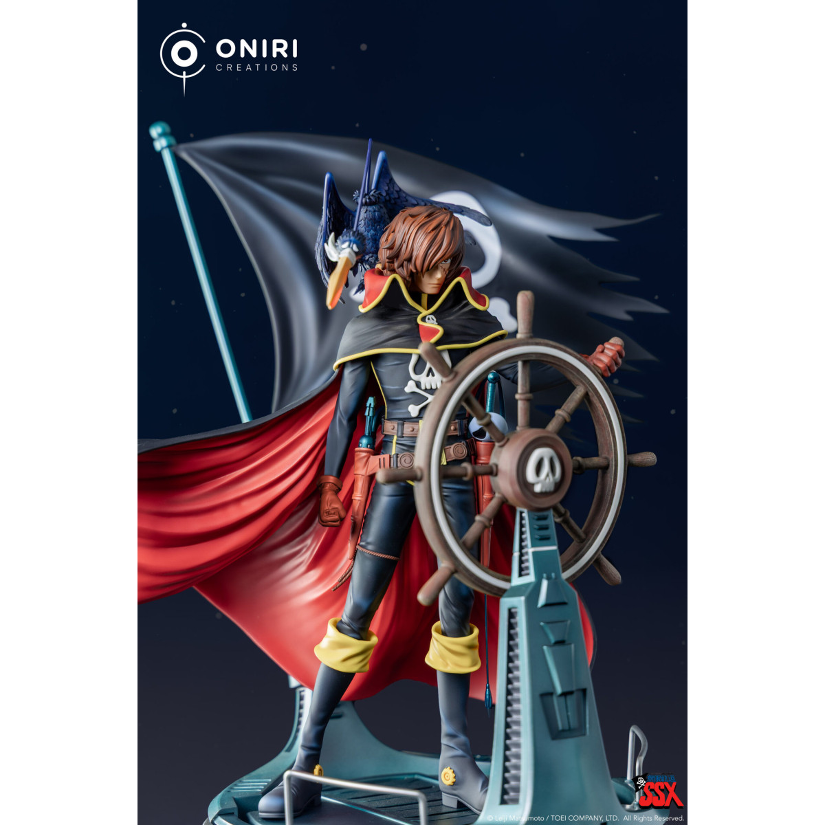 Oniri Creations - Albator, Space Corsair Statue | Figurine