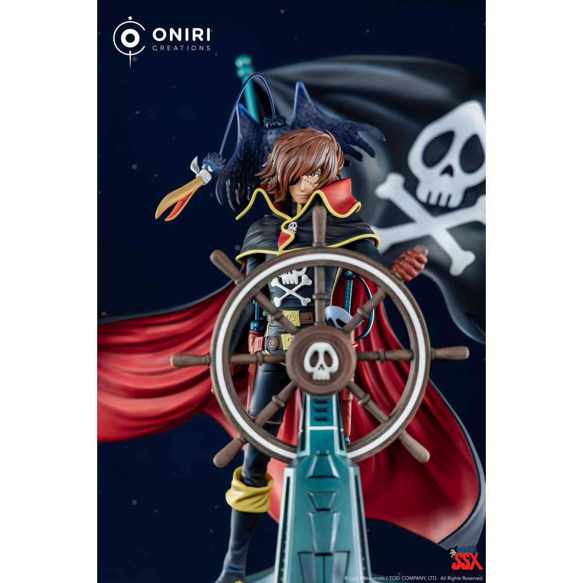 Oniri Creations - Albator, Space Corsair Statue | Figurine