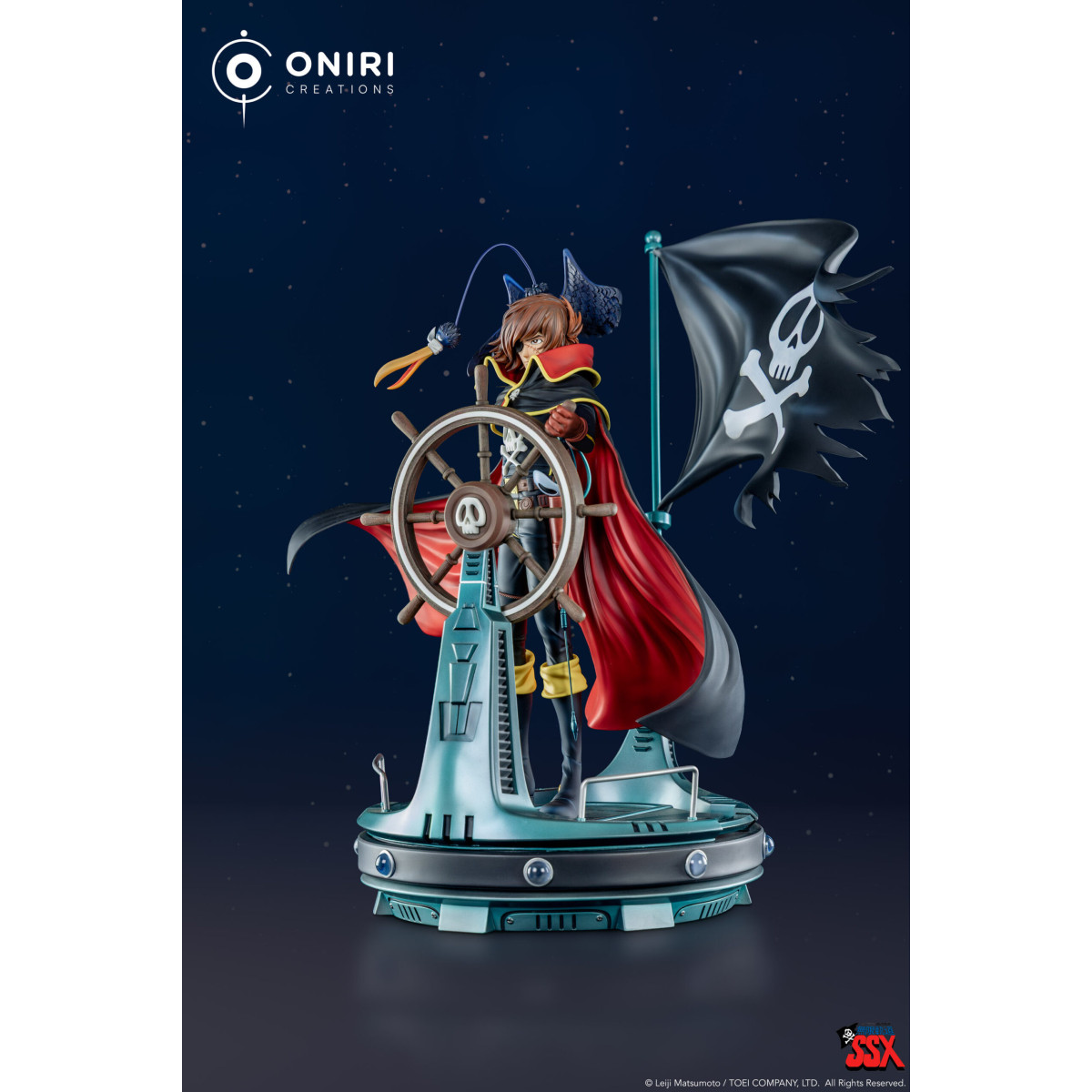 Oniri Creations - Albator, Space Corsair Statue | Figurine