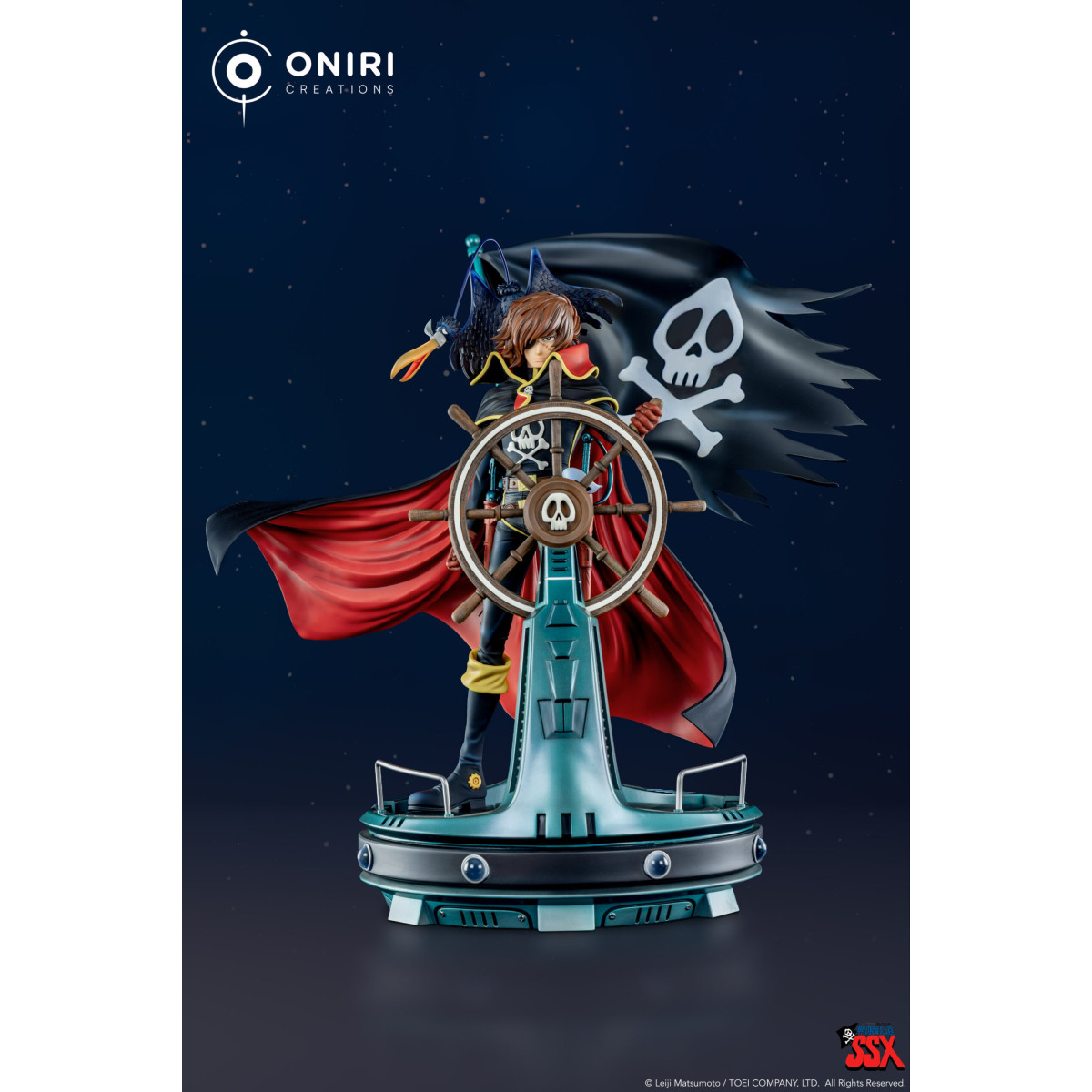 Oniri Creations - Albator, Space Corsair Statue | Figurine