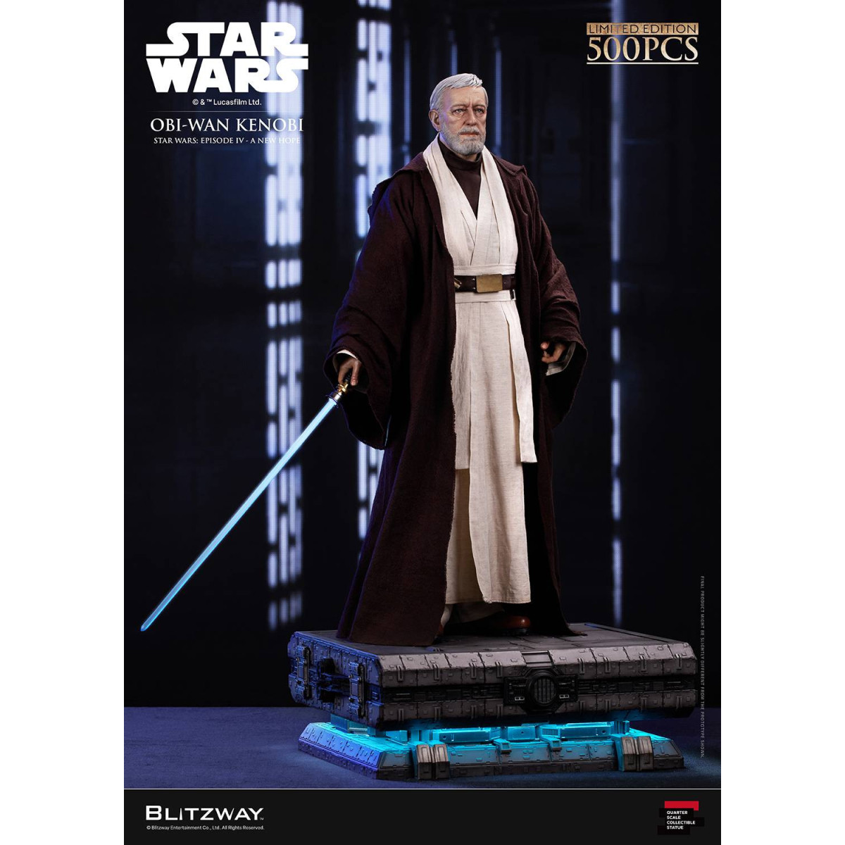 Blitzway Superb Scale Statue - Obi-Wan Kenobi 1/4 - Star Wars Episode IV