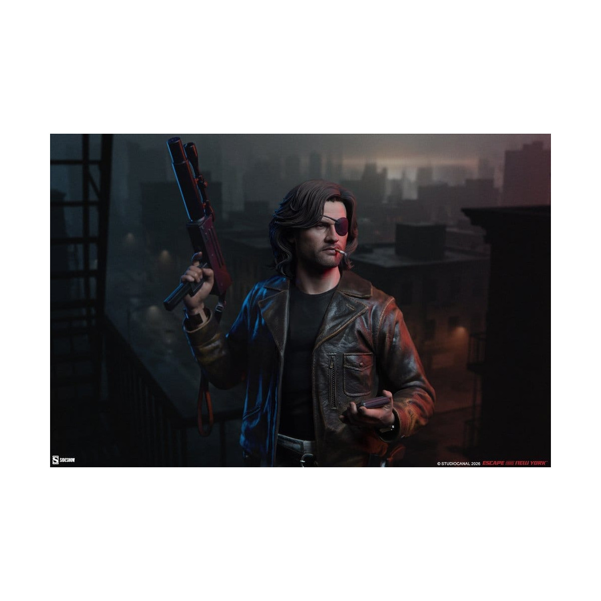 Sideshow - Premium Format Snake Plissken 1/4 - Escape From New York - New York 1997