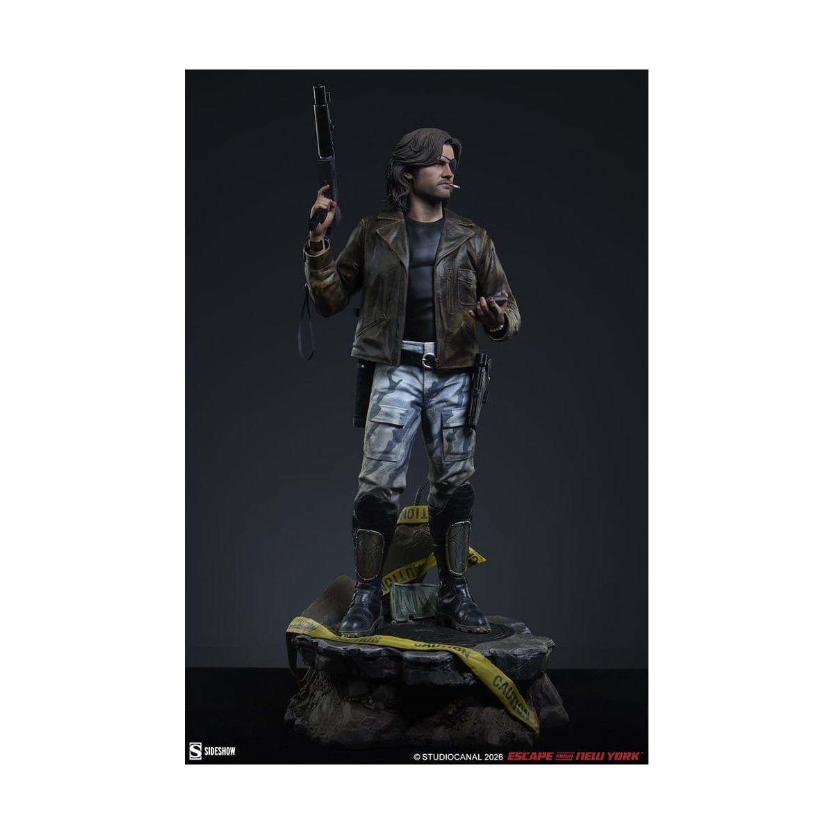 Sideshow - Premium Format Snake Plissken 1/4 - Escape From New York - New York 1997