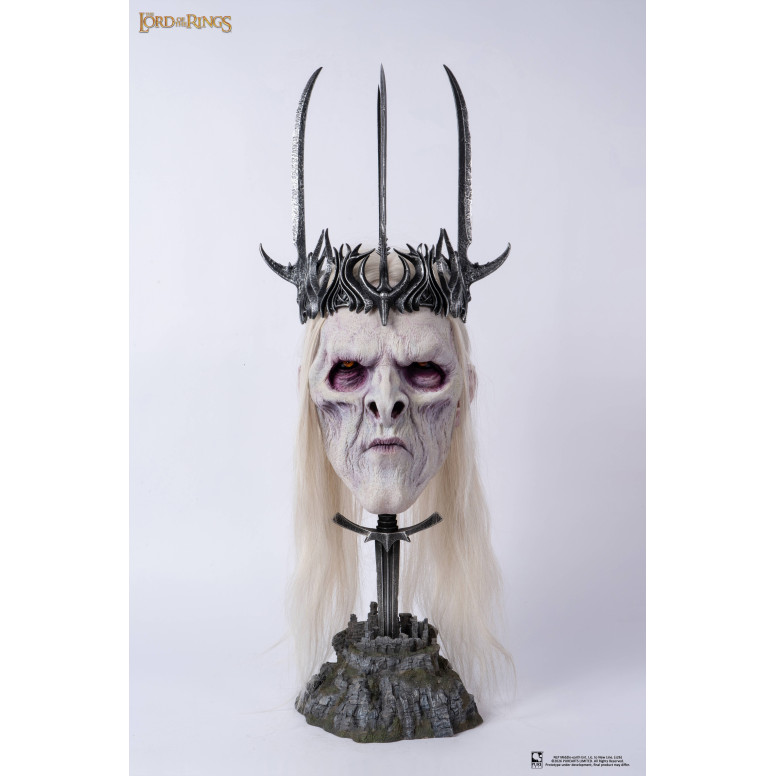 Pure Arts LOTR Crown of Gondor 1:1 Scale Art The Mask Statue - Lord of the Rings The Return of the King Figurine