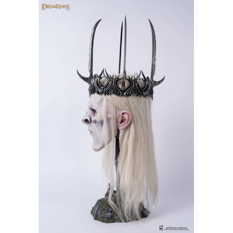 Pure Arts LOTR Crown of Gondor 1:1 Scale Art The Mask Statue - Lord of the Rings The Return of the King Figurine