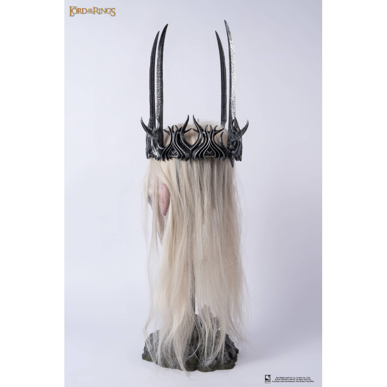Pure Arts LOTR Crown of Gondor 1:1 Scale Art The Mask Statue - Lord of the Rings The Return of the King Figurine