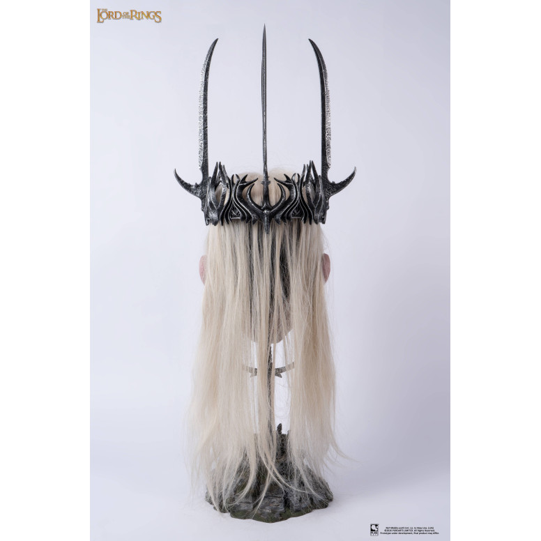 Pure Arts LOTR Crown of Gondor 1:1 Scale Art The Mask Statue - Lord of the Rings The Return of the King Figurine