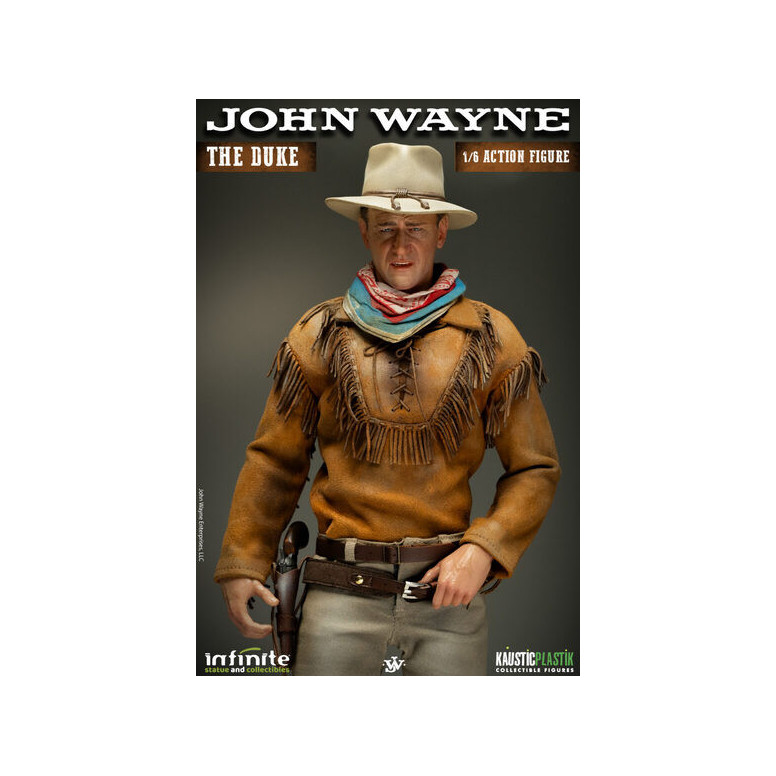 Infinite Statue X Kaustic Plastik - John Wayne The Duke Deluxe Edition 1/6
