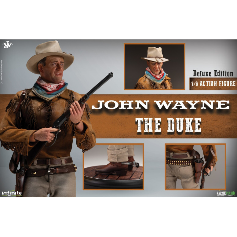 Infinite Statue X Kaustic Plastik - John Wayne The Duke Deluxe Edition 1/6