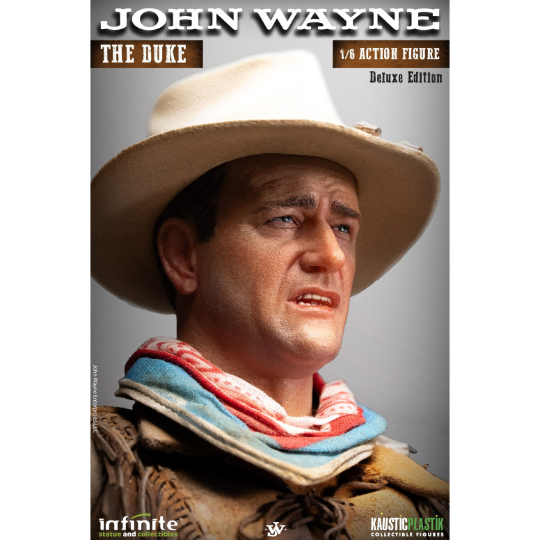 Infinite Statue X Kaustic Plastik - John Wayne The Duke Deluxe Edition 1/6