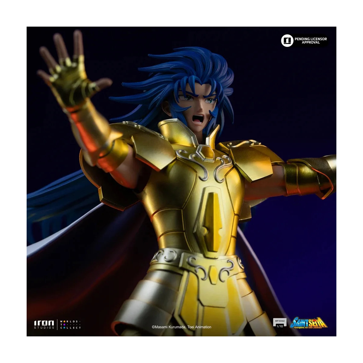 Iron Studios - Saint Seiya - Gemini Saga Art Scale 1/10 - Knights of the Zodiac